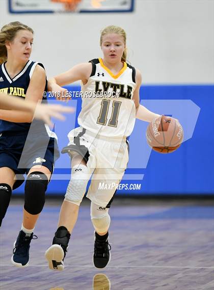 Thumbnail 2 in Lytle vs John Paul II (Ro-Hawk BB Tournament) photogallery.