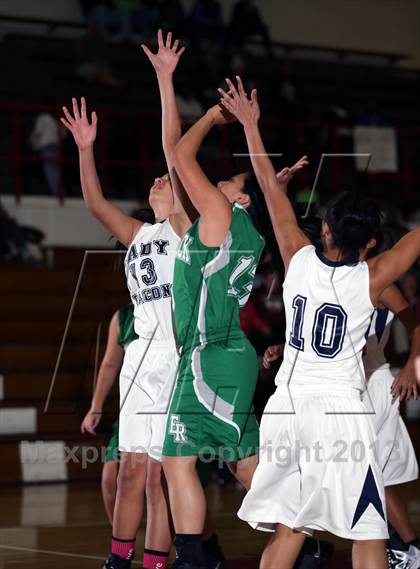 Thumbnail 2 in Eagle Rock vs. Duarte "GHS 2012 Holiday Tournament" photogallery.