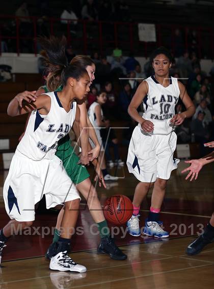 Thumbnail 3 in Eagle Rock vs. Duarte "GHS 2012 Holiday Tournament" photogallery.