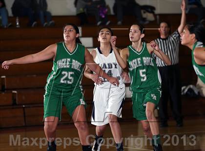 Thumbnail 2 in Eagle Rock vs. Duarte "GHS 2012 Holiday Tournament" photogallery.