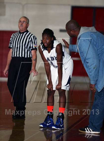 Thumbnail 1 in Eagle Rock vs. Duarte "GHS 2012 Holiday Tournament" photogallery.
