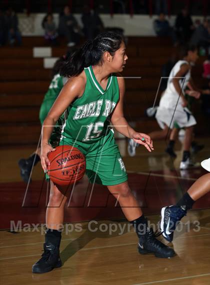Thumbnail 3 in Eagle Rock vs. Duarte "GHS 2012 Holiday Tournament" photogallery.