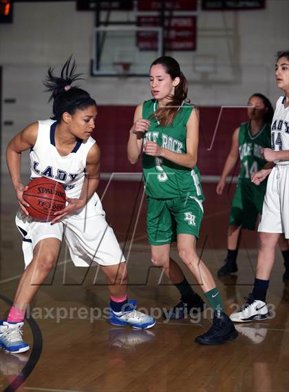 Thumbnail 3 in Eagle Rock vs. Duarte "GHS 2012 Holiday Tournament" photogallery.