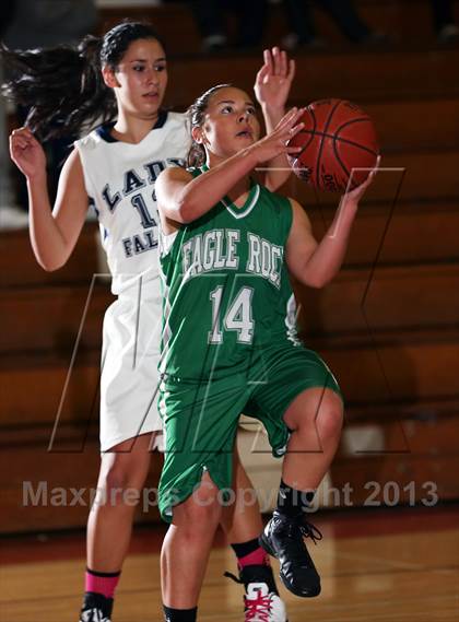 Thumbnail 3 in Eagle Rock vs. Duarte "GHS 2012 Holiday Tournament" photogallery.