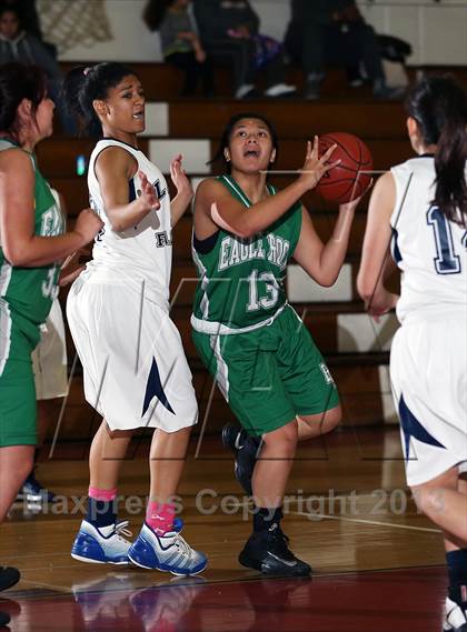 Thumbnail 2 in Eagle Rock vs. Duarte "GHS 2012 Holiday Tournament" photogallery.
