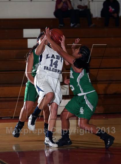 Thumbnail 1 in Eagle Rock vs. Duarte "GHS 2012 Holiday Tournament" photogallery.