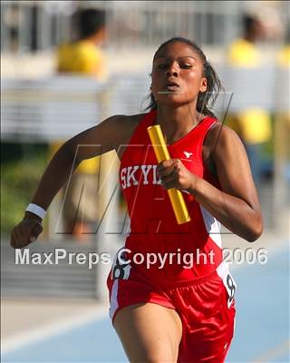 Thumbnail 3 in CIF State Championships - 400m Relay (Girls - Friday) photogallery.