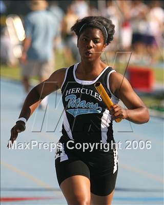 Thumbnail 1 in CIF State Championships - 400m Relay (Girls - Friday) photogallery.