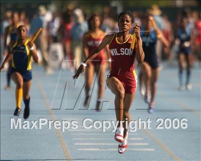 Thumbnail 2 in CIF State Championships - 400m Relay (Girls - Friday) photogallery.