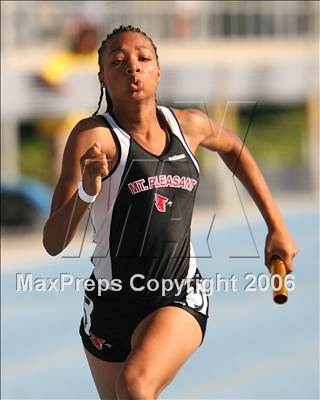 Thumbnail 3 in CIF State Championships - 400m Relay (Girls - Friday) photogallery.