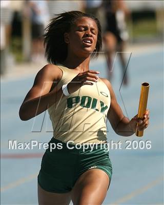 Thumbnail 1 in CIF State Championships - 400m Relay (Girls - Friday) photogallery.
