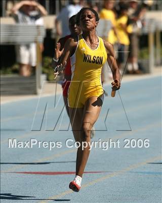 Thumbnail 3 in CIF State Championships - 400m Relay (Girls - Friday) photogallery.