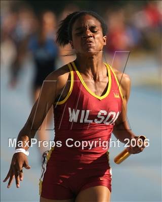 Thumbnail 3 in CIF State Championships - 400m Relay (Girls - Friday) photogallery.