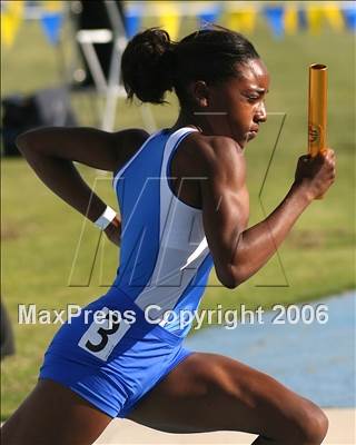 Thumbnail 2 in CIF State Championships - 400m Relay (Girls - Friday) photogallery.