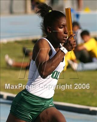 Thumbnail 1 in CIF State Championships - 400m Relay (Girls - Friday) photogallery.
