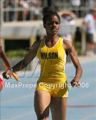 Thumbnail 2 in CIF State Championships - 400m Relay (Girls - Friday) photogallery.