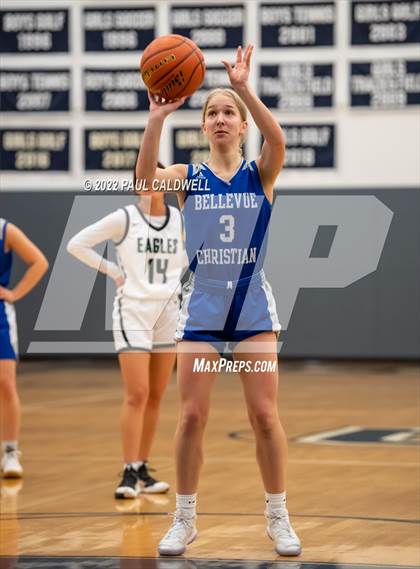 Thumbnail 1 in Klahowya vs. Bellevue Christian (WIAA 1A District Playoff) photogallery.