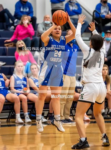 Thumbnail 1 in Klahowya vs. Bellevue Christian (WIAA 1A District Playoff) photogallery.