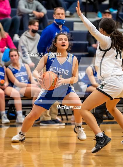 Thumbnail 2 in Klahowya vs. Bellevue Christian (WIAA 1A District Playoff) photogallery.
