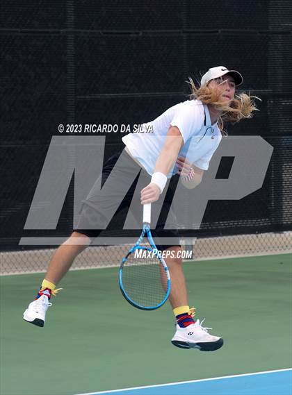 Thumbnail 2 in UIL 3A & 4A Tennis Singles Quarterfinals photogallery.