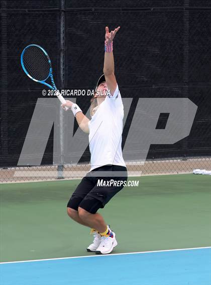 Thumbnail 3 in UIL 3A & 4A Tennis Singles Quarterfinals photogallery.