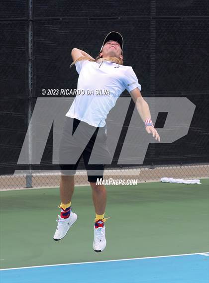 Thumbnail 1 in UIL 3A & 4A Tennis Singles Quarterfinals photogallery.
