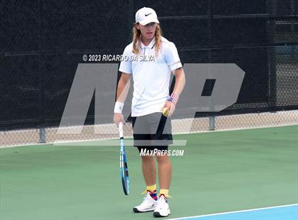 Thumbnail 3 in UIL 3A & 4A Tennis Singles Quarterfinals photogallery.