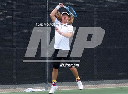 Thumbnail 3 in UIL 3A & 4A Tennis Singles Quarterfinals photogallery.