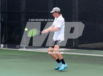 Thumbnail 3 in UIL 3A & 4A Tennis Singles Quarterfinals photogallery.