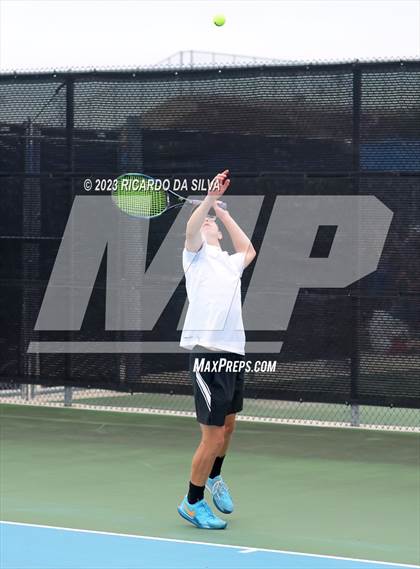 Thumbnail 2 in UIL 3A & 4A Tennis Singles Quarterfinals photogallery.