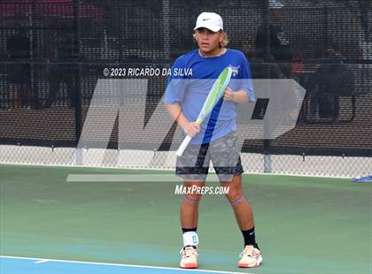 Thumbnail 1 in UIL 3A & 4A Tennis Singles Quarterfinals photogallery.