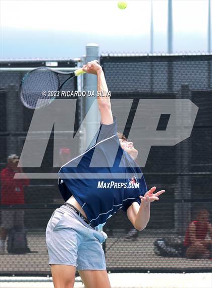 Thumbnail 1 in UIL 3A & 4A Tennis Singles Quarterfinals photogallery.