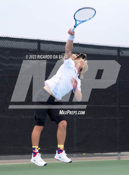 Thumbnail 2 in UIL 3A & 4A Tennis Singles Quarterfinals photogallery.