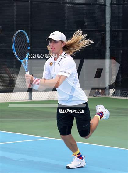 Thumbnail 2 in UIL 3A & 4A Tennis Singles Quarterfinals photogallery.
