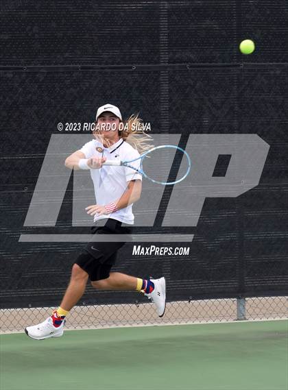 Thumbnail 2 in UIL 3A & 4A Tennis Singles Quarterfinals photogallery.