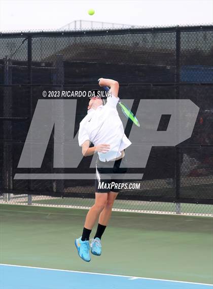 Thumbnail 2 in UIL 3A & 4A Tennis Singles Quarterfinals photogallery.