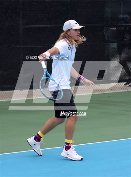 Thumbnail 1 in UIL 3A & 4A Tennis Singles Quarterfinals photogallery.