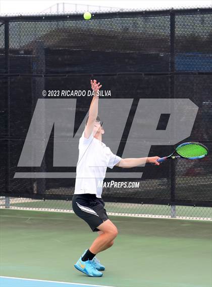 Thumbnail 3 in UIL 3A & 4A Tennis Singles Quarterfinals photogallery.