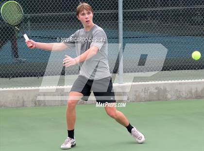 Thumbnail 2 in UIL 3A & 4A Tennis Singles Quarterfinals photogallery.