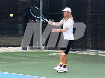 Thumbnail 1 in UIL 3A & 4A Tennis Singles Quarterfinals photogallery.
