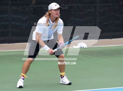 Thumbnail 1 in UIL 3A & 4A Tennis Singles Quarterfinals photogallery.