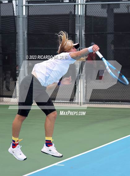 Thumbnail 2 in UIL 3A & 4A Tennis Singles Quarterfinals photogallery.