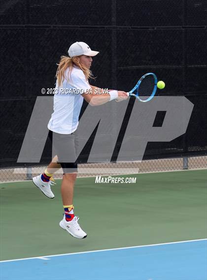 Thumbnail 3 in UIL 3A & 4A Tennis Singles Quarterfinals photogallery.
