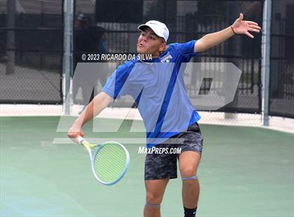 Thumbnail 2 in UIL 3A & 4A Tennis Singles Quarterfinals photogallery.