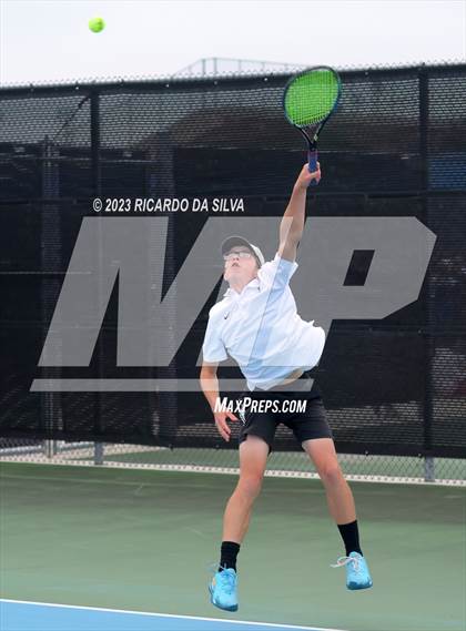 Thumbnail 3 in UIL 3A & 4A Tennis Singles Quarterfinals photogallery.