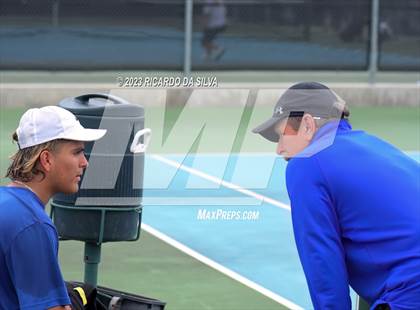 Thumbnail 1 in UIL 3A & 4A Tennis Singles Quarterfinals photogallery.