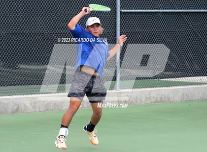 Thumbnail 2 in UIL 3A & 4A Tennis Singles Quarterfinals photogallery.