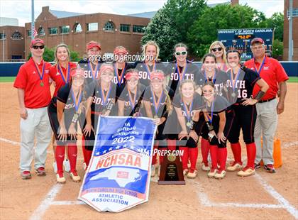 Thumbnail 2 in South Stanly vs. Bear Grass Charter (NCHSAA 1A Final Game 2) photogallery.