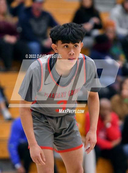 Thumbnail 2 in Pleasant Grove vs. McClatchy (Stan Harms Classic) photogallery.