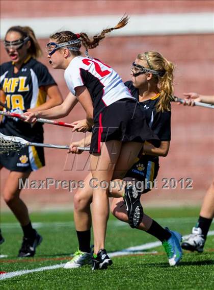 Thumbnail 3 in Rye vs Honeoye Falls-Lima (NYSPHSAA Class C Semifinal) photogallery.
